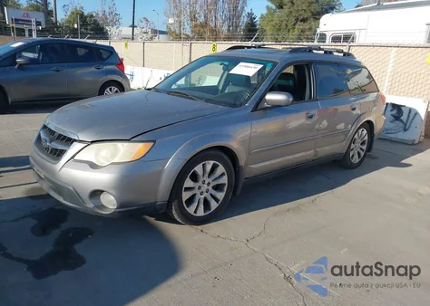2009 Subaru Outback 2.5I Limited from USA, damaged, VIN 4S4BP66C797344790